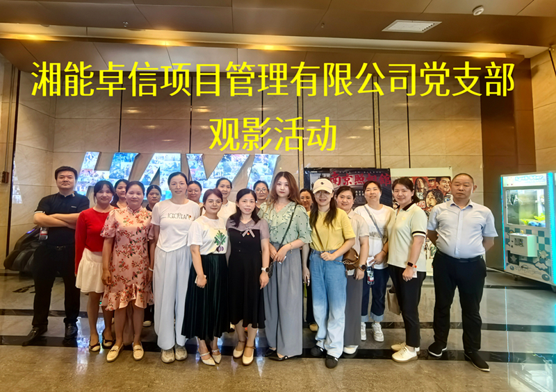 光影回溯历史，信仰照亮征程 ——公司党支部开展主题党日观影活动