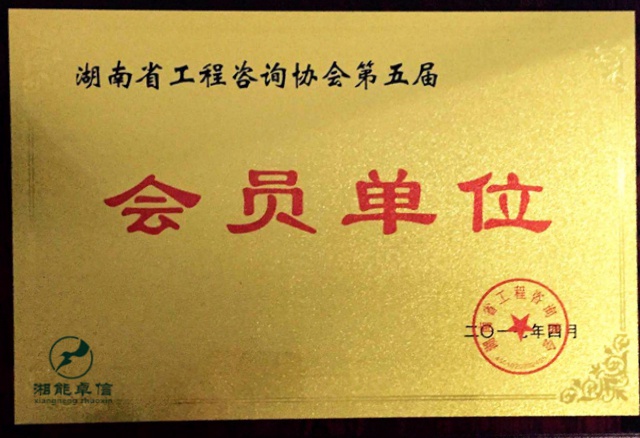 工程咨询协会会员证书