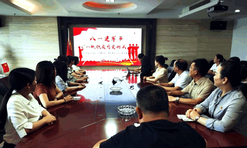 党总支组织开展“峥嵘岁月，致敬最可爱的人”主题党日活动